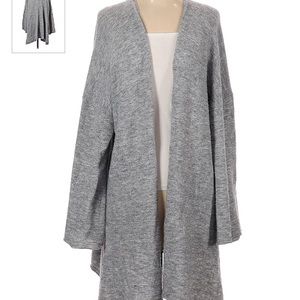 Bell sleeve kimono style sweater